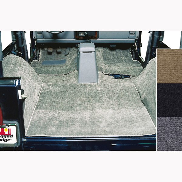 Rugged Ridge Deluxe Carpet Kit "Honey" | Jeep Wrangler CJ | Jeep Wrangler YJ