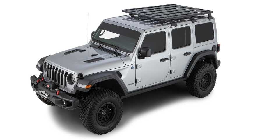 Rhino Rack Pioneer NG Plattform Set | Jeep Wrangler JL 4-Türer