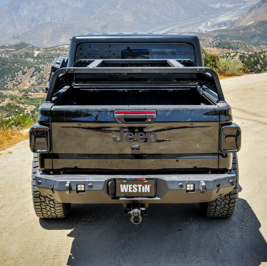 Westin Automotive Bed Overland Cargo Rack | Jeep Gladiator JT