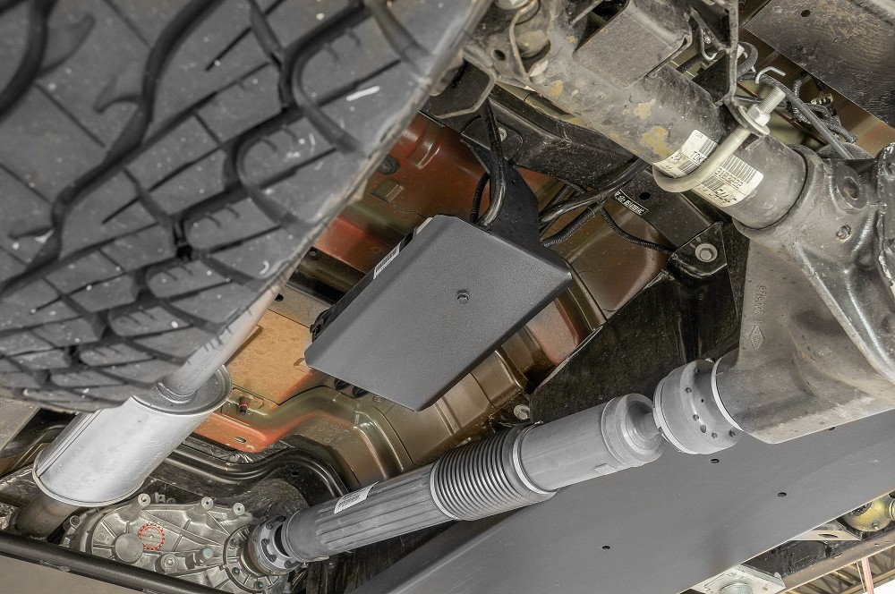 Rock Hard 4X4™ Aluminum EVAP Canister Skid Plate | Jeep Wrangler JK