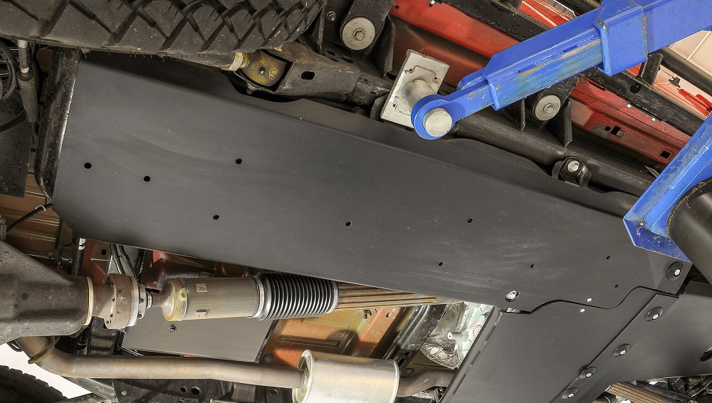 Rock Hard 4X4™ Aluminum Fuel Tank Skid Plate | Jeep Wrangler JK | 2 Door