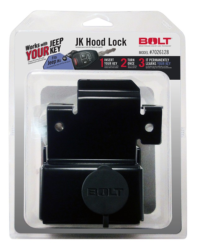 Bolt Lock Hood Lock | Jeep Wrangler JK