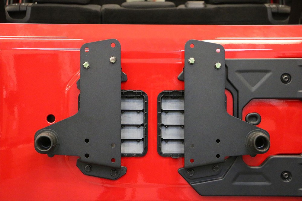 Rampage Products Tire Carrier Extender | Jeep Wrangler JL