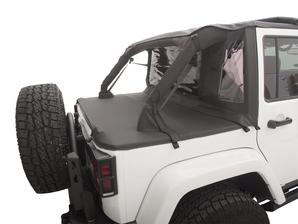 Rampage Products Frameless Soft Top "TrailView Tonneau" | Jeep Wrangler JK 4-Türer