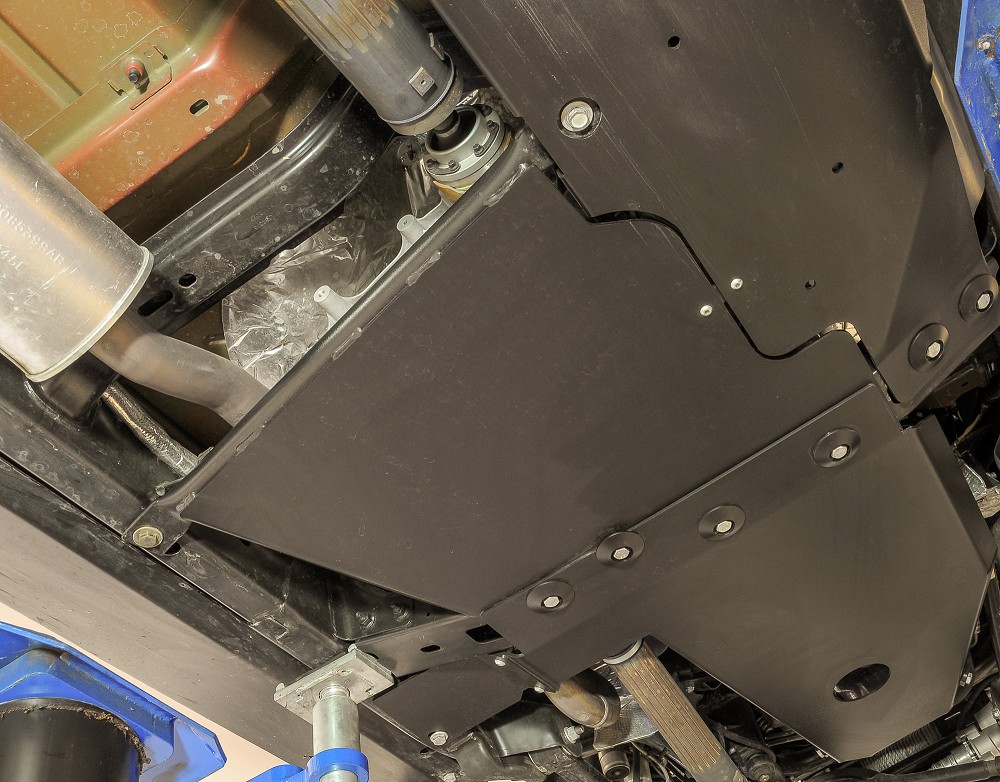 Rock Hard 4X4™ Aluminum Transfer Case Skid Plate | Jeep Wrangler JK