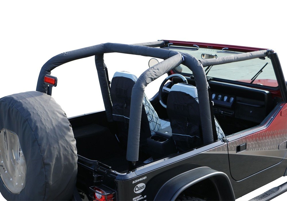Rampage Products Roll Bar Padding Kit | 1992-1995 Jeep Wrangler YJ