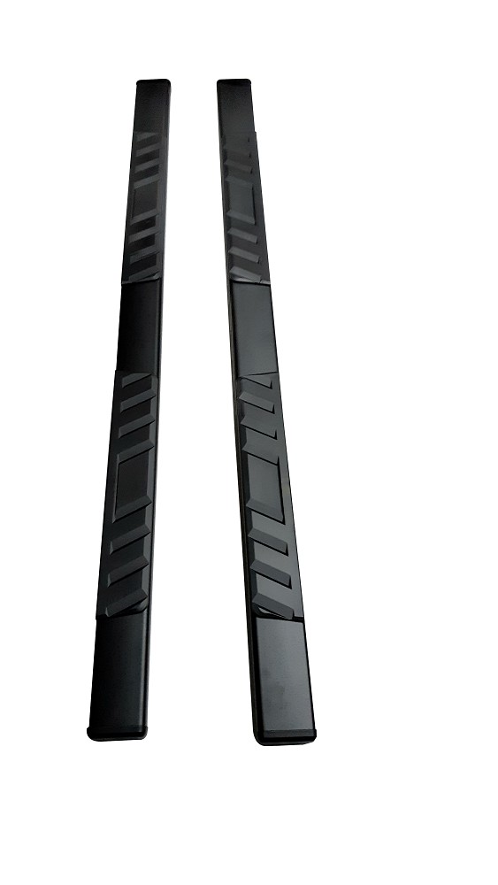 TFX 4 Inch "Trapezoid" Side Steps | Black | Quad Cab | RAM1500 DS