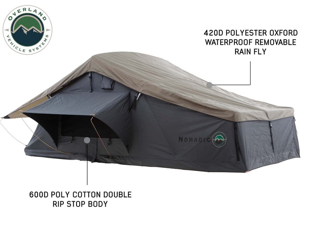 Overland Vehicle Systems "Nomadic 4" Roof Top Tent | 4 Person |