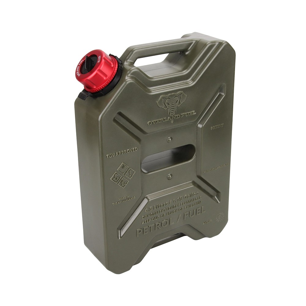 Overlandfuel Fuel Jerry Can | 4.5 Litre | Military Green