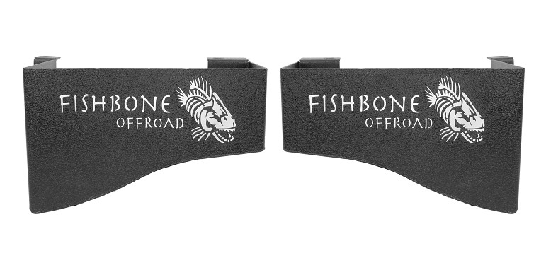 Fishbone Offroad Wheel Well Storage Bins | 07-18 Jeep Wrangler JK | 4 Door