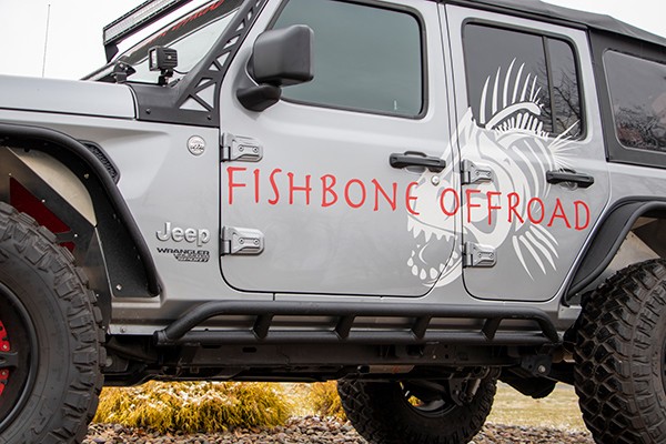 Fishbone Offroad Rocker Guards | 18+ Jeep Wrangler JL | 4 Door