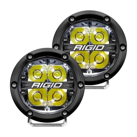 Rigid Industries 4" 360-Series LED Zusatzscheinwerfer | Backlight Weiß | Spot