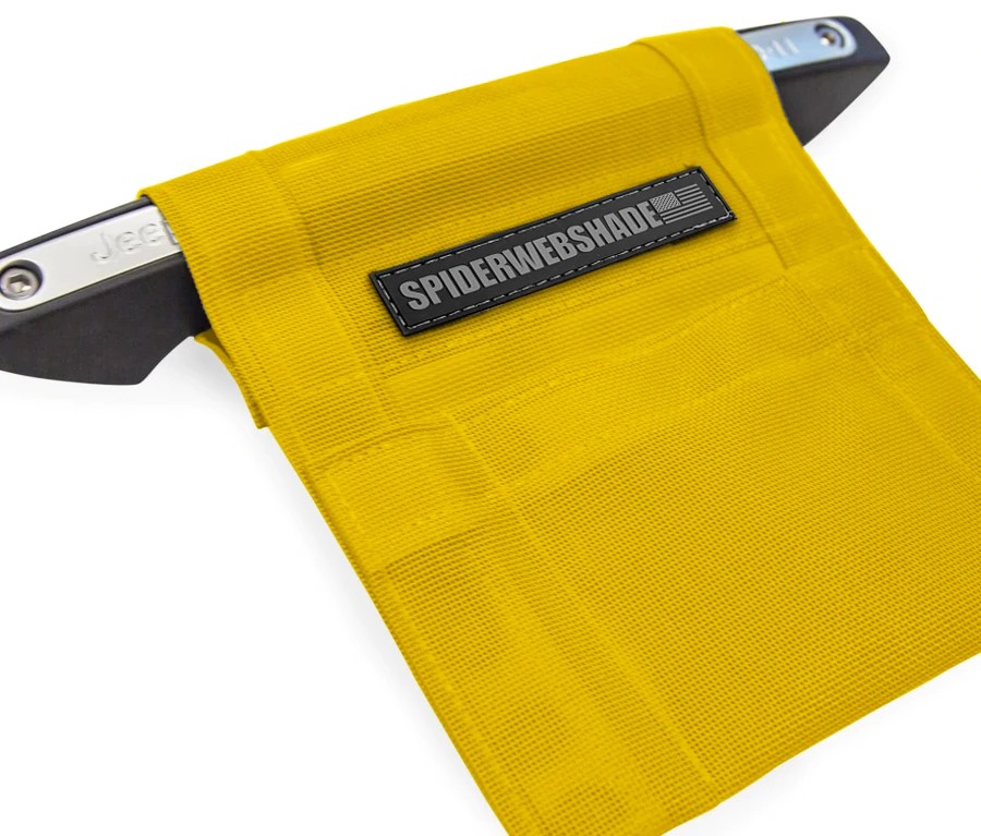 SpiderWebShade GrabBag Storage Bag | Yellow | Jeep Wrangler JK