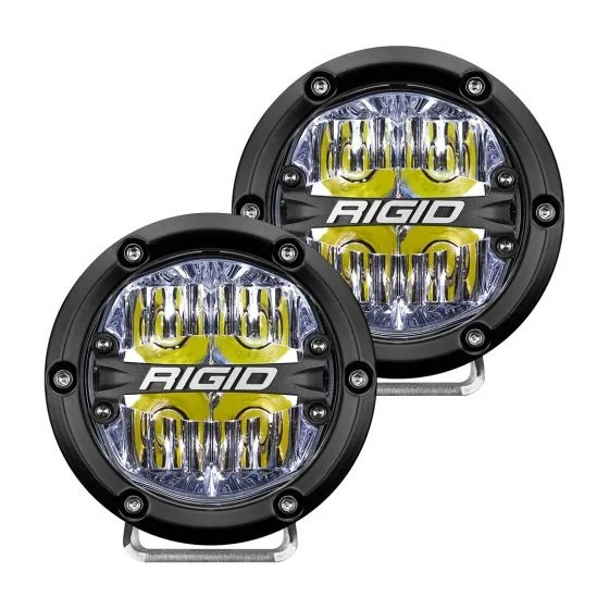 Rigid Industries 4" 360-Series LED Zusatzscheinwerfer | Backlight Weiß | Driving