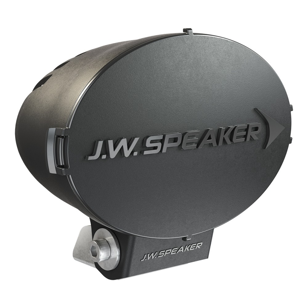J.W. Speaker TS3001V Oval LED Zusatzscheinwerfer | Paar | Schwarz | ECE | Driving Beam