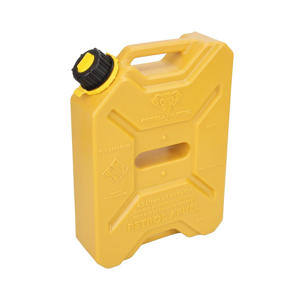 Overlandfuel Fuel Jerry Can | 4.5 Litre | Yellow
