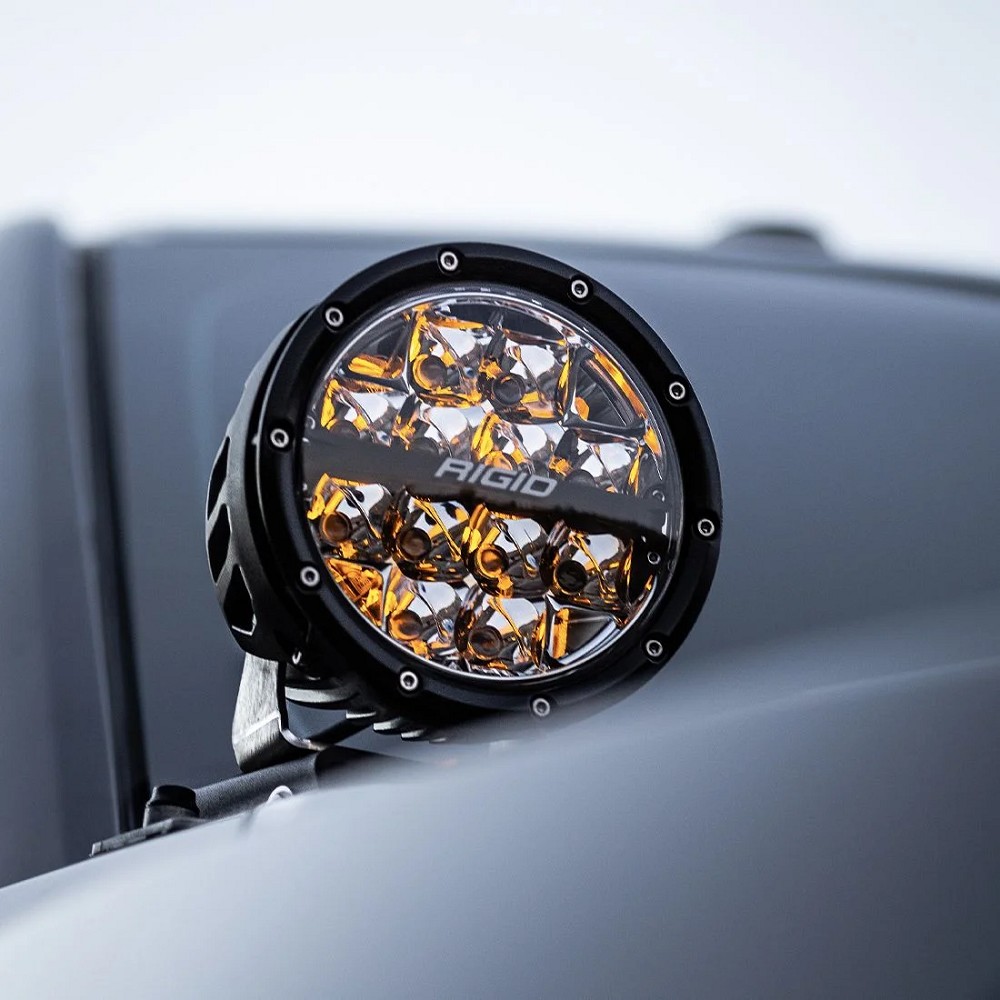 Rigid Industries 4" 360-Series LED Zusatzscheinwerfer | Backlight Weiß | Driving