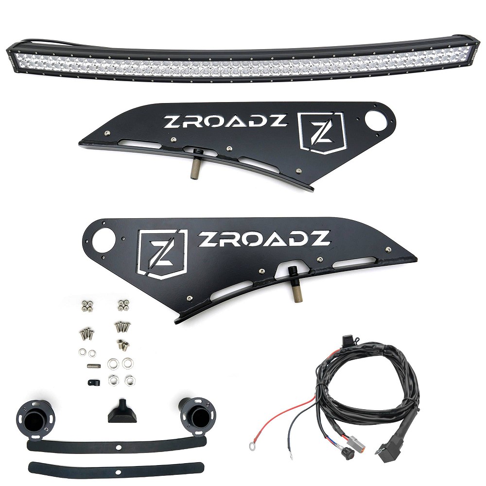 Zroadz 50" Curved Lightbar Kit | Dach | RAM1500 2009-2018 | RAM1500 Classic 2019-